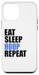 iPhone 12 mini Eat Sleep Hoop Repeat Basketball Hula Dance Exercise Case