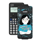 Casio FX-82SP CW - Calculatrice Scientifique, avec Jess Wade illustrée par Coco Escribano, recommandée pour Le Curriculum Espagnol et Portugais, 5 Langues, Plus de 300 Fonctions, Couleur Gris foncé