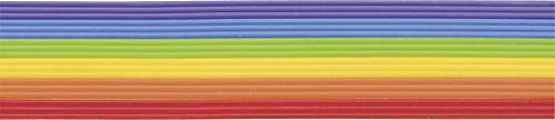 Knorr Prandell 218306063 Assortiment de Bandes de Cire 200 mm de diamètre Arc en Ciel 200 mm · Ø 2 mm Multicolore