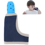 Baby Stop Suger Tummen Sugande Finger Guard, Mat Silikon Stop Sugande Handskar