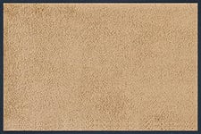 Wash+Dry Sahara Tapis Del Sol, Polyamide, Beige, 40x60cm