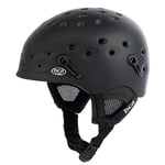 BCA BC AIR Helmet Barre Unisexe – Erwachsene, Black, S (51-55 cm)