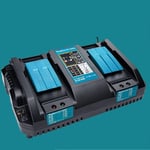 for MAKITA DC18RD 18v li-ion(196934-4) 14.4 & 18V LXT Twin Port Battery Charger