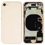 CHASSIS COMPLET COQUE ARRIERE POUR APPLE IPHONE 8 OR GOLD