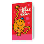 Valentine's Day Card Tickle My Fancy Mr. Men & Little Miss Mr Tickle