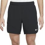 NIKE Men's Nikecourt Dri-fit Advantage Shorts, Black/White, XXL