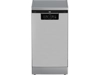 Beko Bdfs26046xq, Fristående, Slimline (45 Cm), Rostfritt Stål, Led, Låda, 10 Kuvert