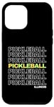 Coque pour iPhone 13 Pro Max Pickleball Illinois Pickleball Retro Paddle Pickleball