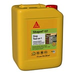 SIKA - Traitement algicide et fongicide - Sikagard 127 Stop Tout en 1 - Désincrute les algues vertes, rouges, lichens, traces noires - Multisupports - Toiture, façade, sol - Prêt à l'emploi - 5L