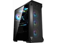 Pc Gaming Case Ms Armor V710 Black