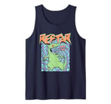 Rugrats Iconic 90's Retro Vintage Reptar Rawr! Chest Poster Tank Top