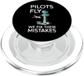 Pilots Fly We Fix Their Mistakes Air Traffic Controller PopSockets PopGrip for MagSafe