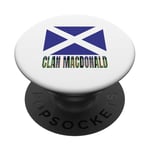 Clan McDonald Tartan Nom de famille écossais Scotland Pride PopSockets PopGrip Adhésif