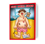 Get Well Soon Card Hasbro Operation Game Card Includes Envelope 7x5 Inches