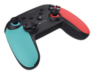 Trust Gxt 1246B Muta, Spelplatta, Nintendo Switch, Nintendo Switch Lite, D-Pad, Välj-Knapp, Startknapp, Trådlös, Bluetooth, Svart, Blå, Röd