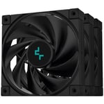 Ventilateur DEEPCOOL FK120 (Noir) - Pack 3 - 3x120mm - 500-1850 RPM -