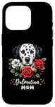 Coque pour iPhone 16 Pro Roses Flowers Dalmatian Mom Dalmatians Dal Dally Dog