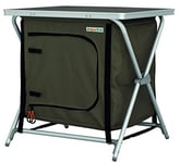 Eurotrail Accessories Mov9931638 Rieux Armoire de Camping en Aluminium Anthracite 60 x 50 x 60 cm Unisexe, Neutral, Taille Unique Unisex-Adult