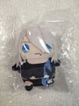 PELUCHE PORTE CLES NIER:AUTOMATA VER1.1A: MAMEMATE PLUSH MASCOT A2 JAPAN NEW