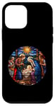 Coque pour iPhone 12 mini True Story Crèche de Noël Jésus Chrétien Hommes Femmes Enfants