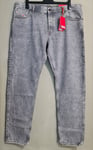 Diesel A03568 1995 Slim fit Mid Waist Straight Leg Jeans Grey Size 34" Waist