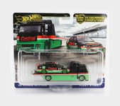 MATTEL HOT WHEELS FLF56 978B HRV46 Camion - Fleet Street Voiture Transporter