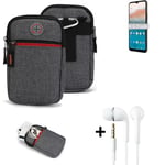 Holster + earphones for Nokia C21 Plus 4GB Belt Pouch