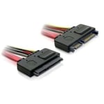 DeLOCK SATA Extension Cable 20cm 22Pin Male to 22Pin Female