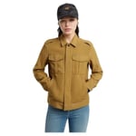 G-STAR Women's Officer Jacket 2.0, Beige (dk case D25206-D714-1395), S