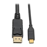 Tripp Lite USB C vers DisplayPort 4 K câble Adaptateur Thunderbolt 3 Compatible, M/M, USB Type C vers DP, USB-C, USB Type C 10 '3 m (U444–010-dp)