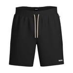 BOSS Unique Shorts CW Svart bomull Small Herr