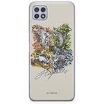 ERT GROUP Coque de téléphone Portable pour Samsung A22 5G Original et sous Licence Officielle Harry Potter Motif 040 Parfaitement adapté à la Forme du Portable, en TPU Grey