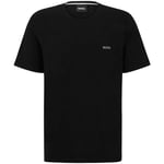 BOSS Mens Mix&Match T-Shirt R Embroidered-logo T-shirt in stretch cotton