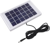 Panneau solaire 3W 6V, kit de panneau solaire portable léger à faible efficacité lumineuse semi-flexible pour l'agriculture en extérieur