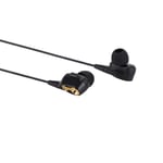 3,5 mm trådbundna hörlurar Stereo hörlurar Bekvämt att bära In-ear spelhörlurar (svart)