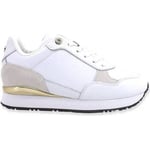 Chaussures Tommy Hilfiger  Sneaker Donna White Gold FW0FW06784