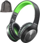 Casque Bluetooth Circum-auriculaire, 68 Heures de Lecture et 3 Modes EQ pour la Musique, Casque sans Fil avec Microphone/Basses Profondes, Son stéréo HiFi pour PC, Maison, Voyage et Bureau