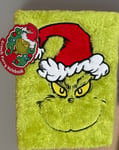 The Grinch Fluffy A5 Notebook Dr Seuss Diary Christmas Gift Xmas Stocking Filler