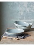 Denby Halo Grey Speckle Set Of 4 Pasta Bowls