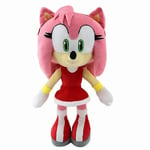 2023 Ny Sonic Amy Rose Plysch Leksak Docka 30cm