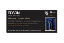 Epson PremierArt Water Resistant Canvas - kanvaspapper - blank - 1 rulle (rullar) - Rulle (33 cm x 6,1 m) - 350 g/m²