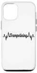 Coque pour iPhone 12/12 Pro Trampoline ECG Heartline Trampoline Gymnaste