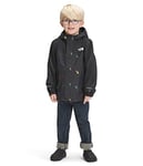 THE NORTH FACE Antora Jacket TNF Black Tossed Logo Grid Print 3 Years