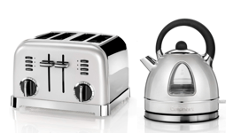 Cuisinart Style Collection 4 Slot Toaster & Cuisinart 1.7L Kettle | NEW