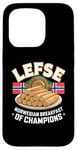 iPhone 15 Pro Lefse Norwegian Breakfast If Champions - Norway Food Case