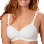 Trofe Sanna Underwire Stripe Bra BH Vit F 85 Dam