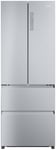 Haier HFR5719ENMG American Fridge Freezer - Silver Stainless Steel