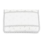 DMC - Protège carnet de santé Baby Stars - 100% coton - Broderie au point de croix | À personnaliser : Prénom, motifs, date de naissance - Idée cadeau de naissance unique et personnel