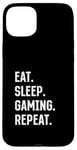 iPhone 15 Plus Eat Sleep Gaming Repeat Gaming Console Gaming & Video Gaming Case