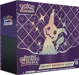 JCC Pokémon : Coffret Dresseur d’élite Écarlate et Violet – Destinées de Paldea (9 boosters, 1 Carte Promo Brillante entièrement illustrée et des Accessoires)